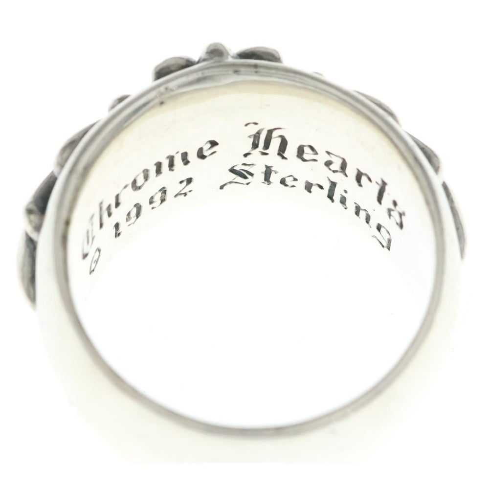 CHROME HEARTS(クロムハーツ) FLRL CRS フローラルクロス リング シルバー BCA346