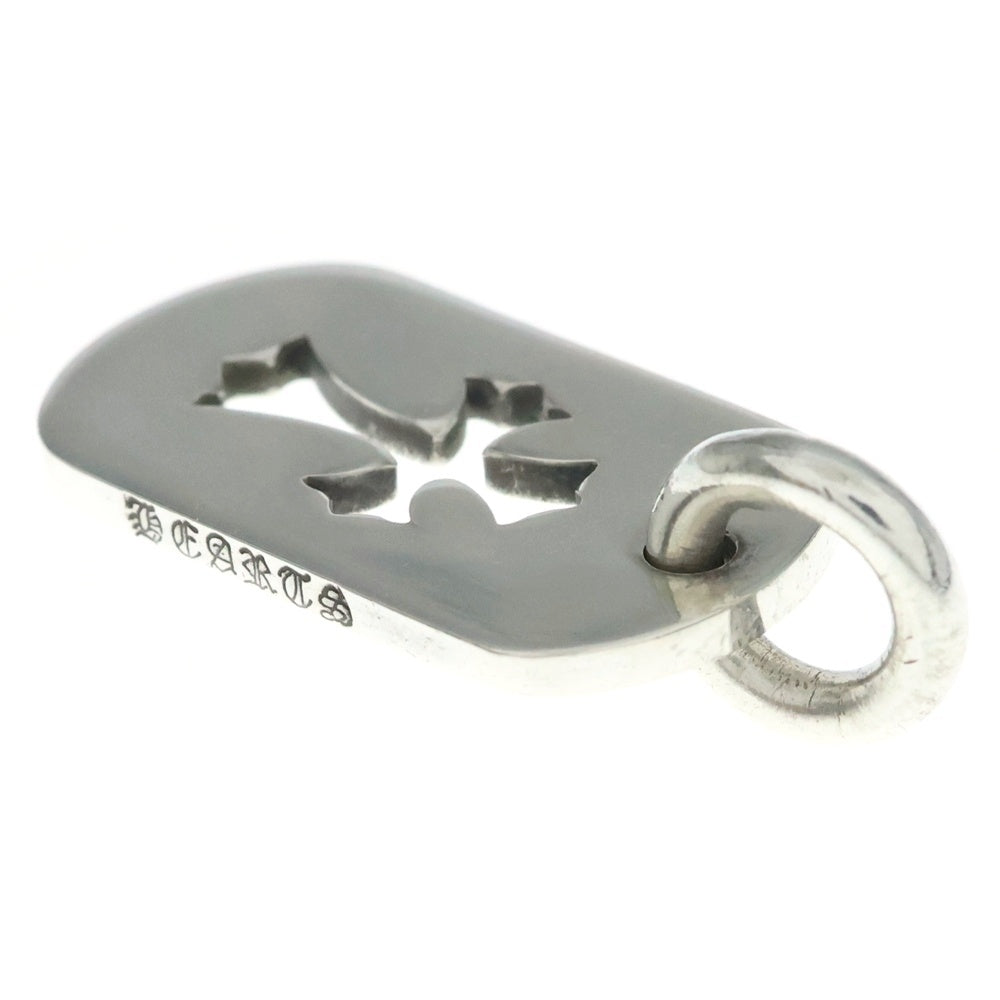 CHROME HEARTS(クロムハーツ) D TAG SML CO CRS カットアウトクロスドッグタグ スモール ペンダントトップ シルバー BCA242
