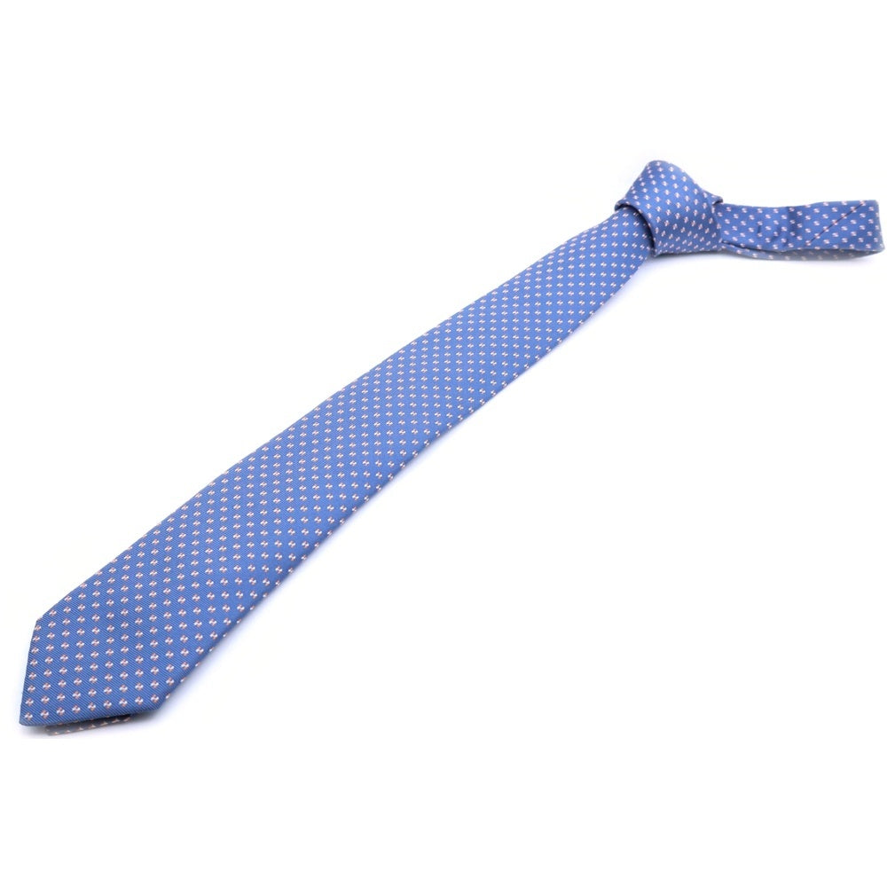 HERMES(エルメス) H Nedor Twillbi シルクネクタイ 339352T ネイビー