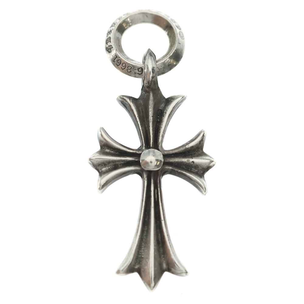 CHROME HEARTS(クロムハーツ) TINY CH CROSS タイニーCHクロス チャーム ネックレストップ シルバー BCA382