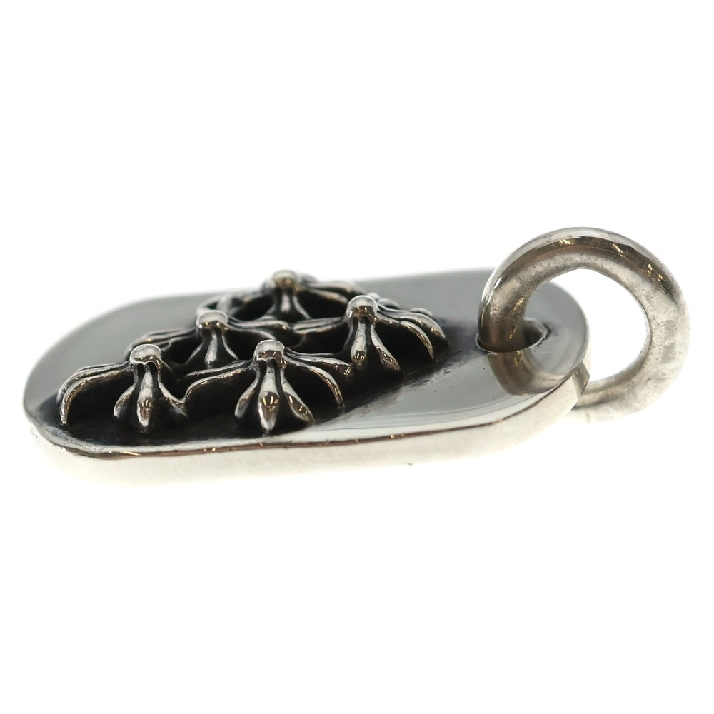 CHROME HEARTS(クロムハーツ) RAISED CEM CRS DOG TAG レイズド セメタリークロス ドッグタグ ペンダントトップ シルバー