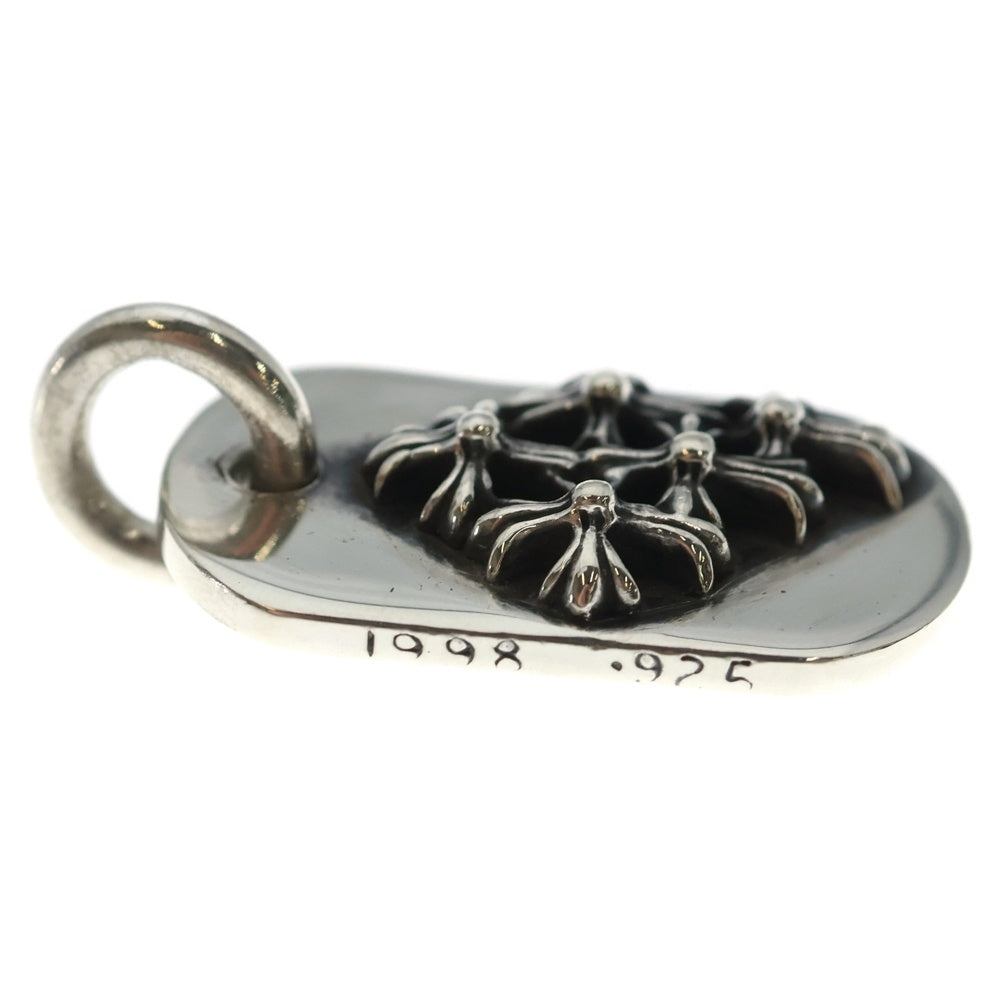 CHROME HEARTS(クロムハーツ) RAISED CEM CRS DOG TAG レイズド セメタリークロス ドッグタグ ペンダントトップ シルバー