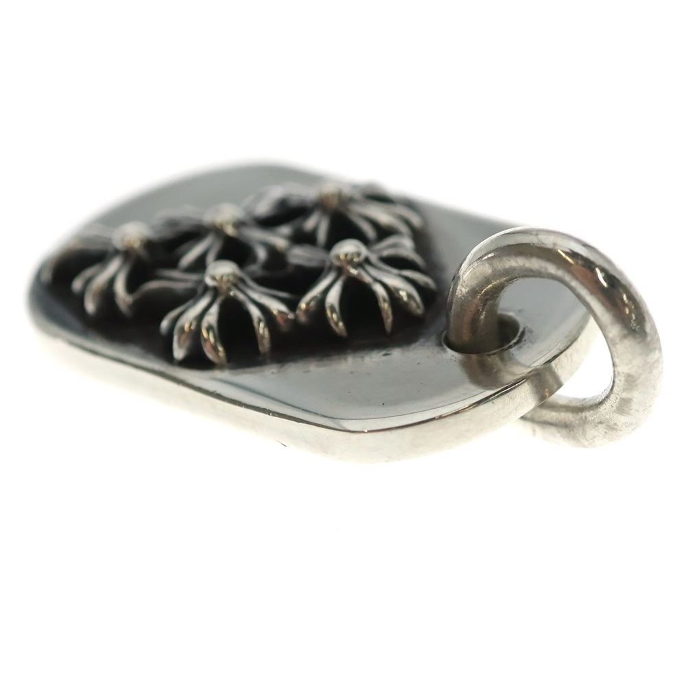 CHROME HEARTS(クロムハーツ) RAISED CEM CRS DOG TAG レイズド セメタリークロス ドッグタグ ペンダントトップ シルバー