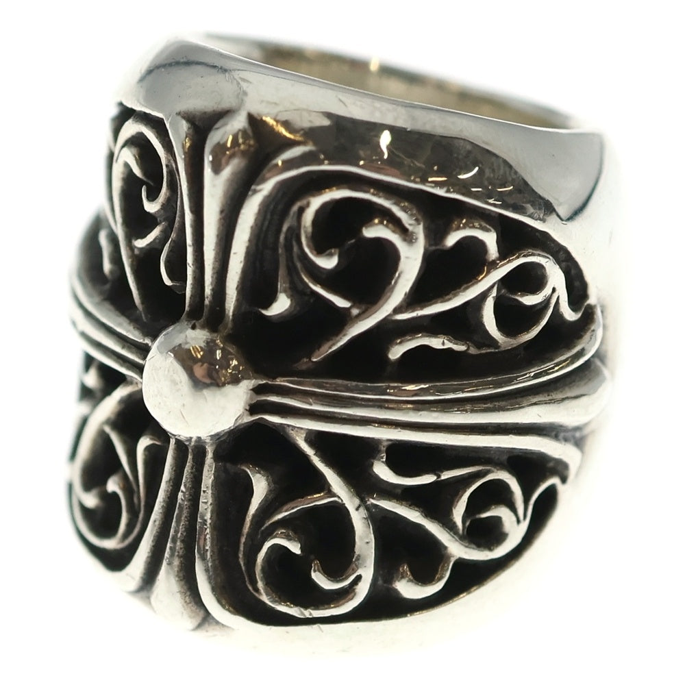 CHROME HEARTS(クロムハーツ) CLASSIC OVAL クラシックオーバルクロス リング シルバー BCA340