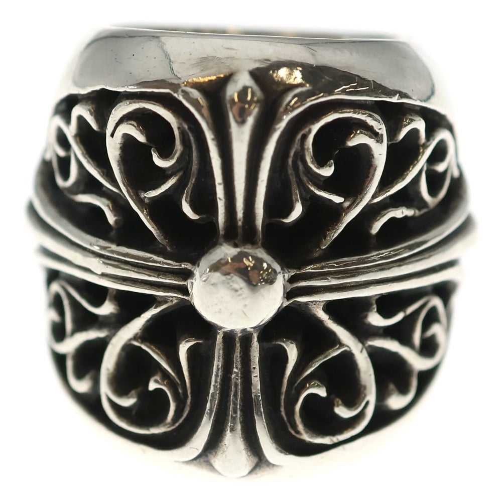 CHROME HEARTS(クロムハーツ) CLASSIC OVAL クラシックオーバルクロス リング シルバー BCA340
