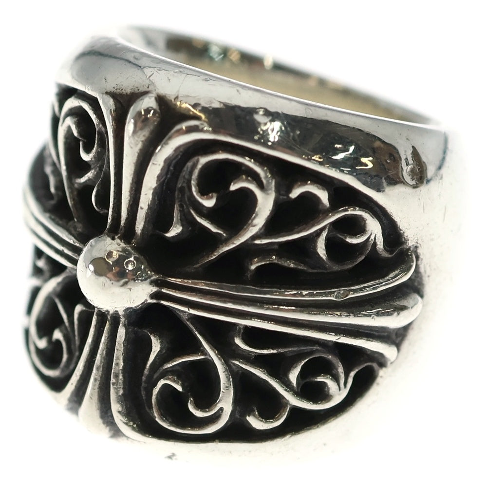 CHROME HEARTS(クロムハーツ) CLASSIC OVAL クラシックオーバルクロス リング シルバー BCA340