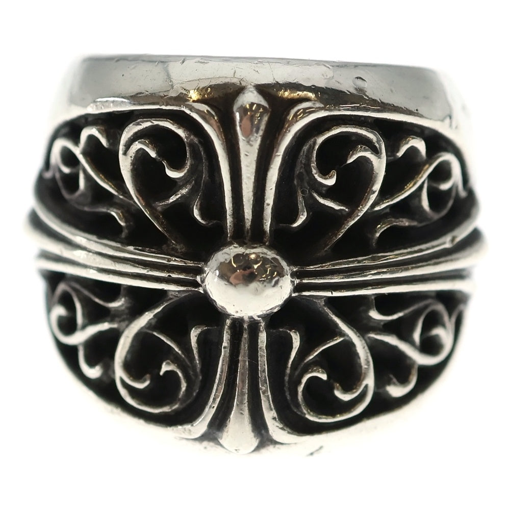 CHROME HEARTS(クロムハーツ) CLASSIC OVAL クラシックオーバルクロス リング シルバー BCA340