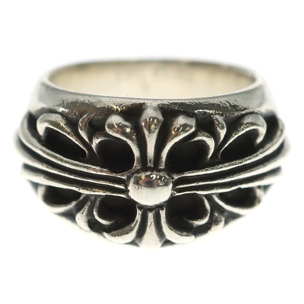 CHROME HEARTS(クロムハーツ) FLRL CRS フローラルクロス リング シルバー BCA346
