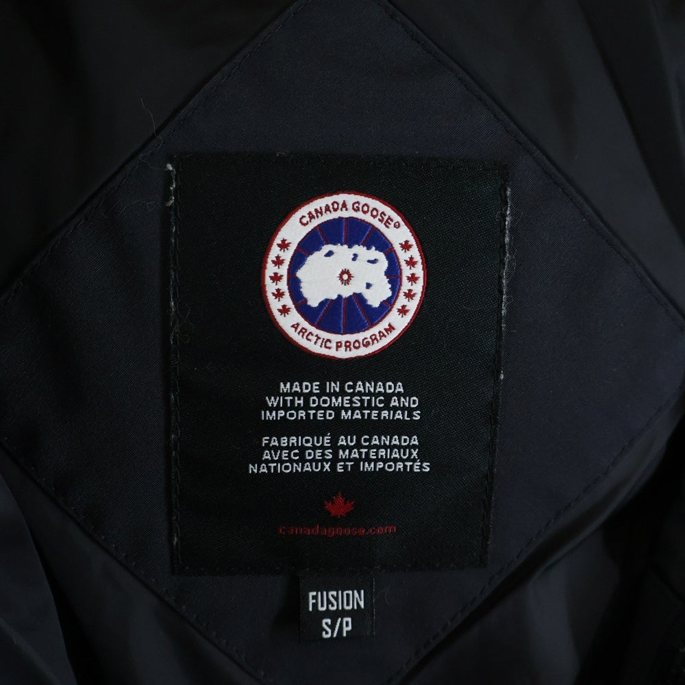 CANADA GOOSE(カナダグース) MACMILLAN PARKA マクミランパーカ フーデッド ダウンジャケット ブラック 3804MA