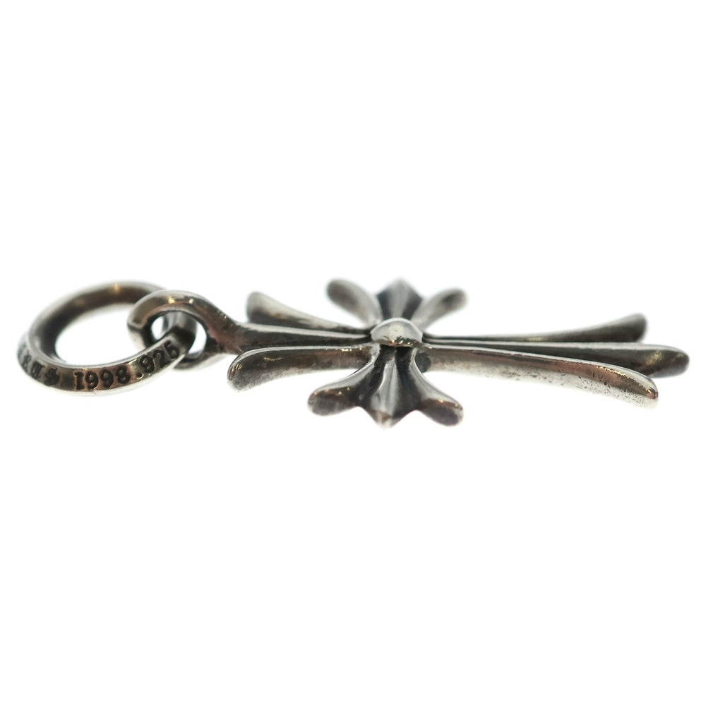 CHROME HEARTS(クロムハーツ) TINY CH CROSS タイニーCHクロス チャーム ネックレストップ シルバー BCA382