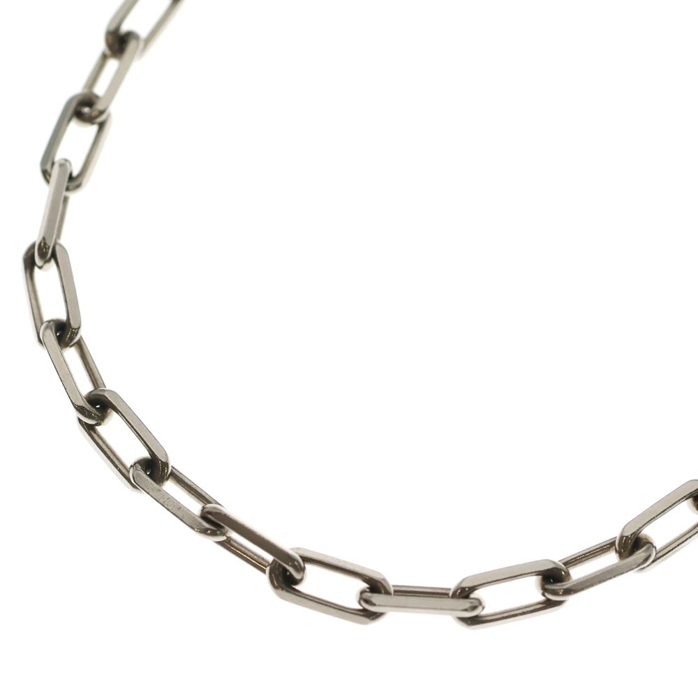 Cartier(カルティエ) K18WG Santos de Cartier Necklace CRB7224583 サントス ドゥ カルティエ ホワイトゴールドネックレス ホワイトゴールド レディース