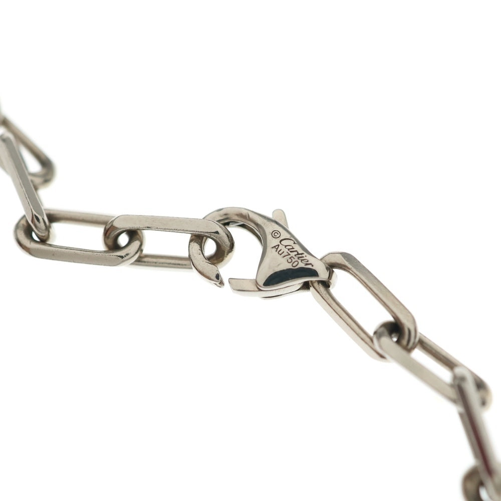 Cartier(カルティエ) K18WG Santos de Cartier Necklace CRB7224583 サントス ドゥ カルティエ ホワイトゴールドネックレス ホワイトゴールド レディース