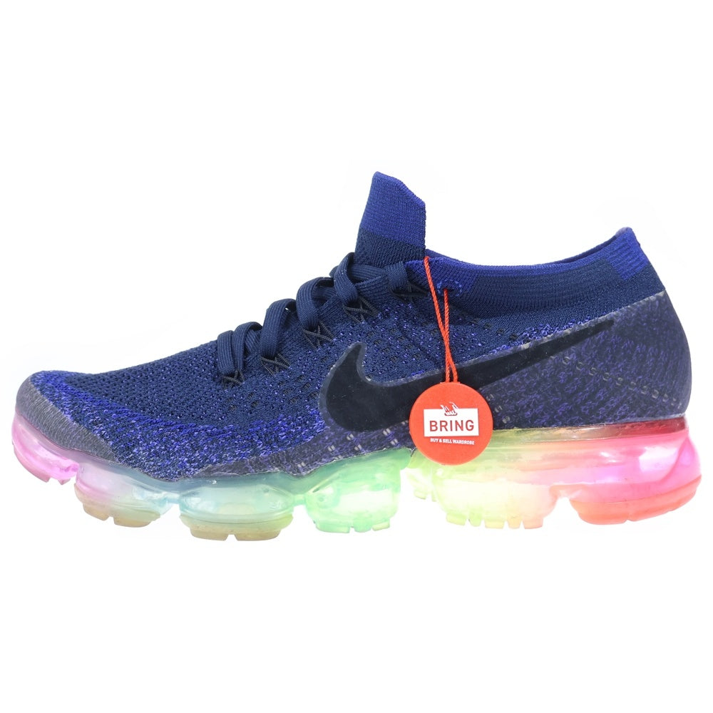 NIKE(ナイキ) AIR VAPORMAX BE TRUE 883275-400 エアヴェイパーマックス ビートゥルー ローカットスニーカー US9/27.0cm ブルー