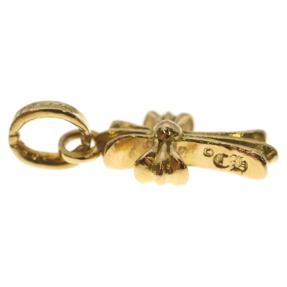 CHROME HEARTS(クロムハーツ) 22K CRS BBYFAT P/DIA ベイビーファットクロス PAVEダイヤ ペンダントトップ ゴールド BCA035