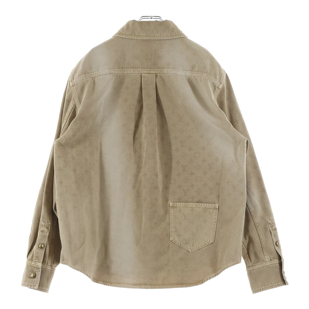 LOUIS VUITTON(ルイヴィトン) 26SS モノグラム総柄ダック ワークジャケット RM261M B71 JUS65W ベージュ