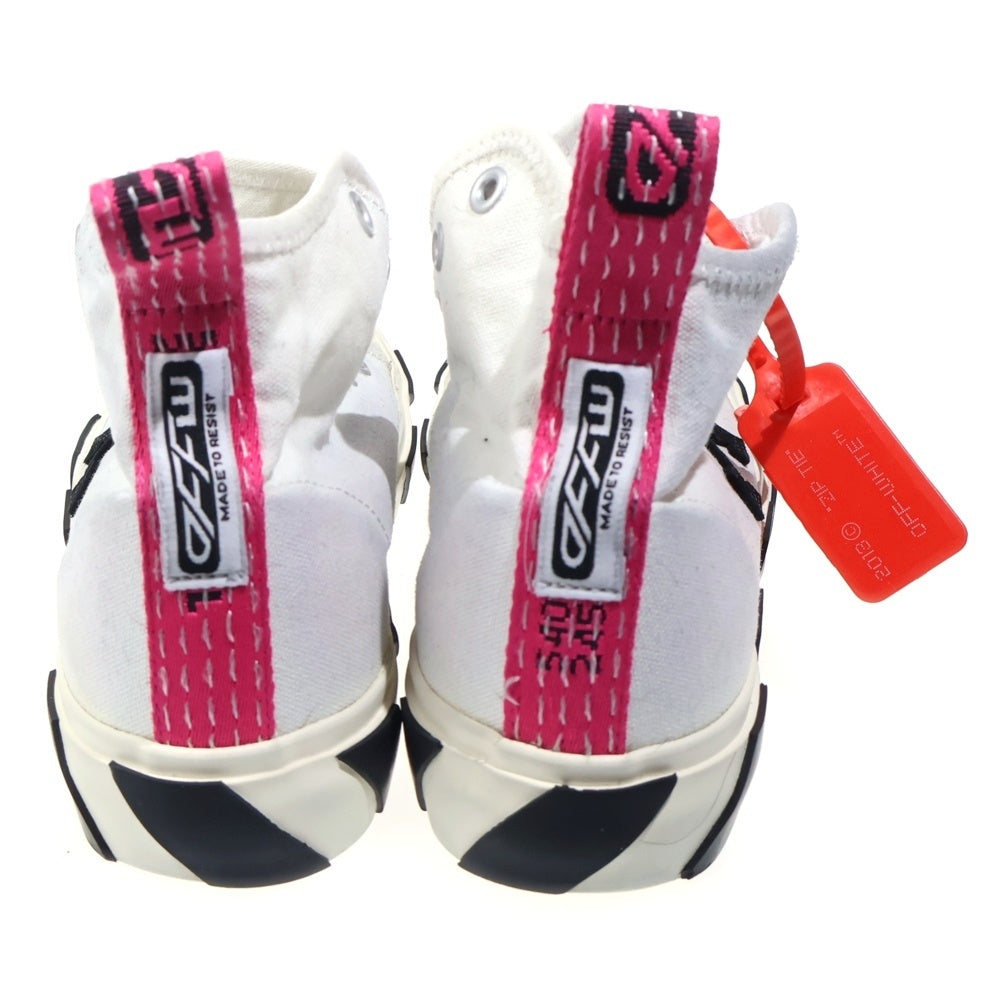 OFF-WHITE(オフホワイト) Vulc High Top ヴァルクハイトップ ハイカットスニーカー ホワイト