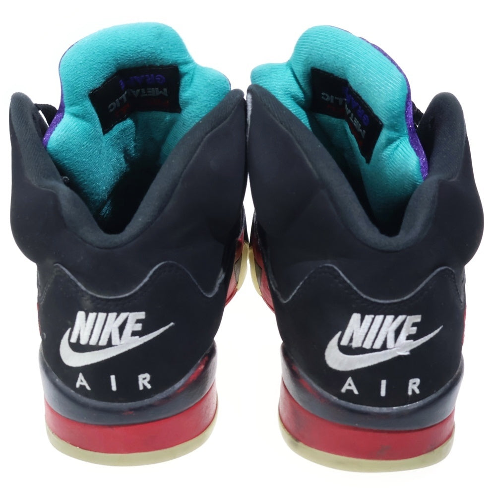 NIKE(ナイキ) Air Jordan 5 Retro Top3 エアジョーダン 5 レトロ トップ3 ハイカットスニーカー CZ1786-001 ブラック