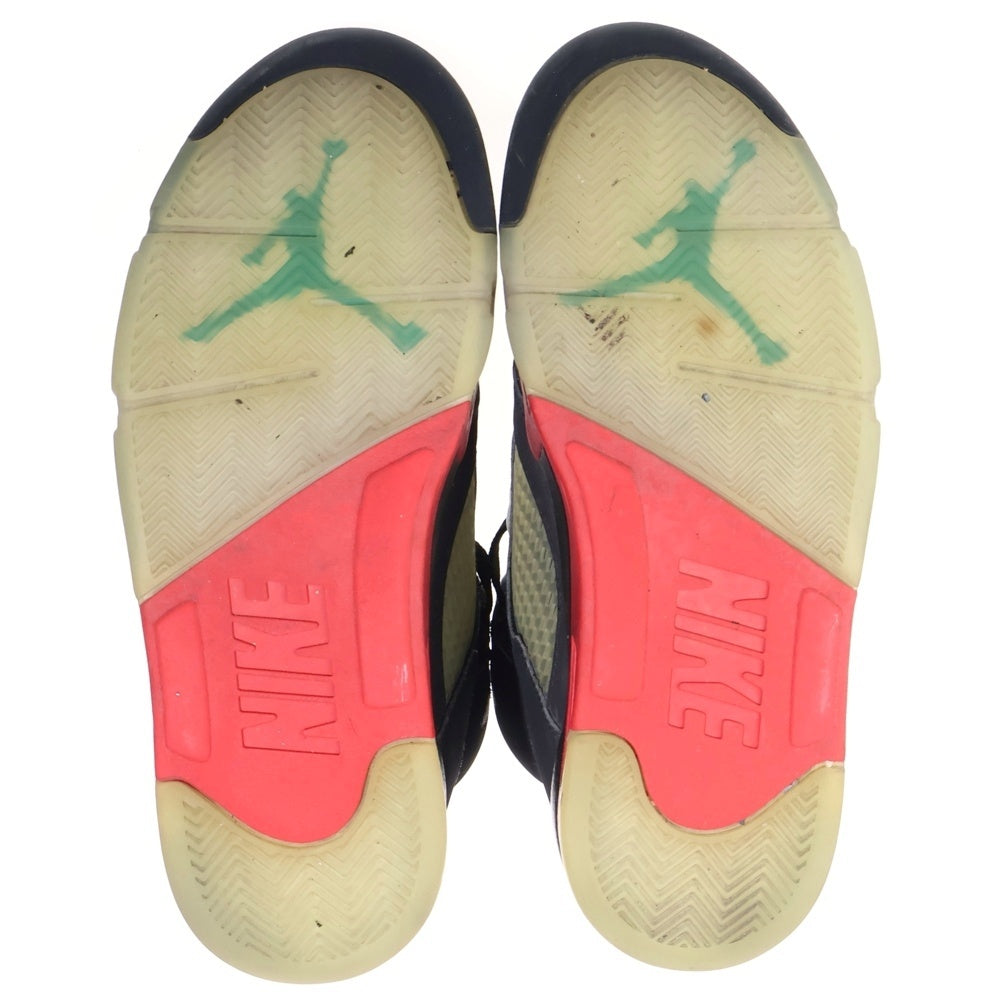NIKE(ナイキ) Air Jordan 5 Retro Top3 エアジョーダン 5 レトロ トップ3 ハイカットスニーカー CZ1786-001 ブラック