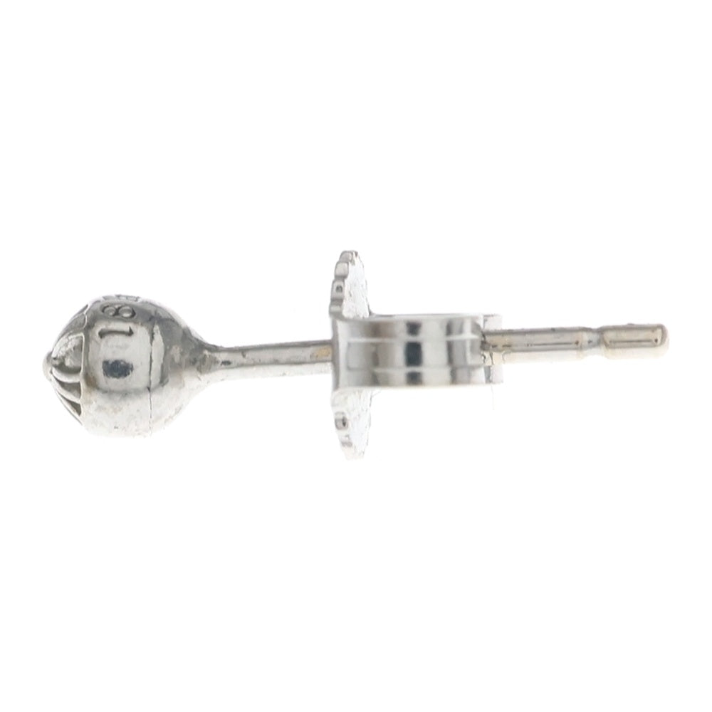 CHROME HEARTS(クロムハーツ) 18KWG STUD CRS BALL MINI スタッド ミニクロスボール ピアス ホワイトゴールド