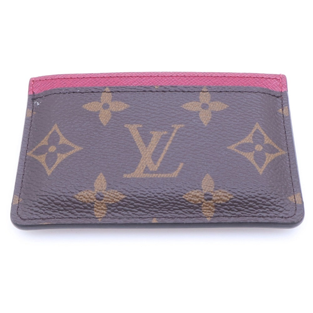 LOUIS VUITTON(ルイヴィトン) ポルトカルト サーンプル モノグラムカードケース M60703 ブラウン レディース
