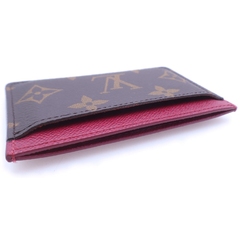 LOUIS VUITTON(ルイヴィトン) ポルトカルト サーンプル モノグラムカードケース M60703 ブラウン レディース