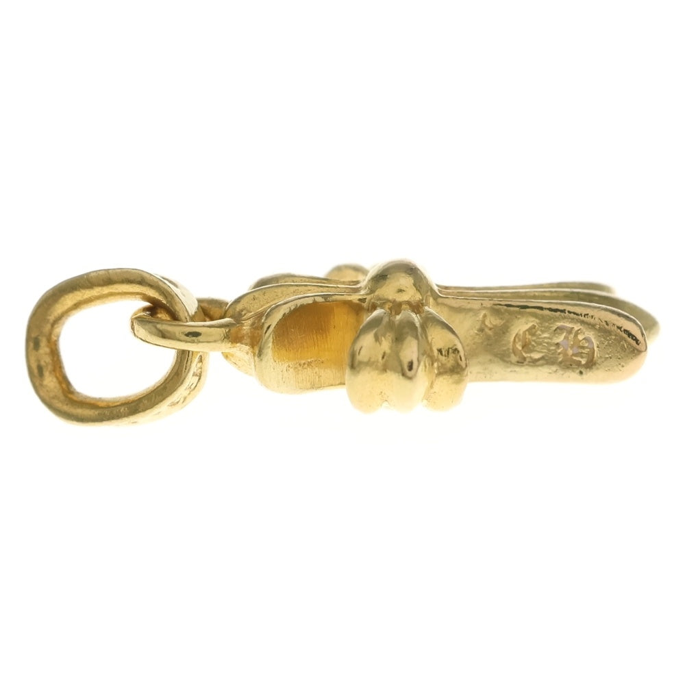 CHROME HEARTS(クロムハーツ) 22K CRS BBYFAT ベイビーファットクロス ペンダントトップ ゴールドBCA037
