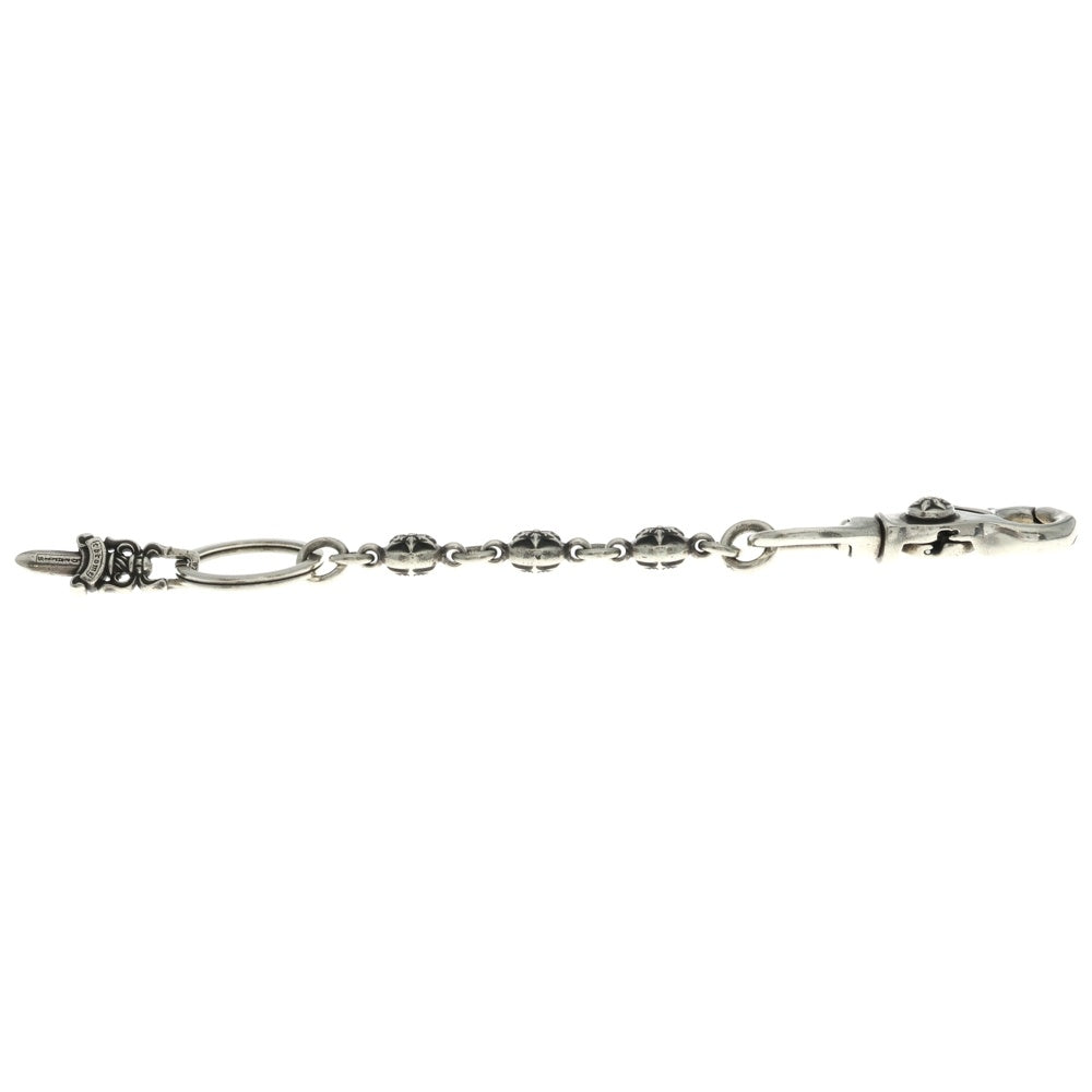 CHROME HEARTS(クロムハーツ) CLIP NO2 BALL 3D #2スターボール キーチェーン シルバー