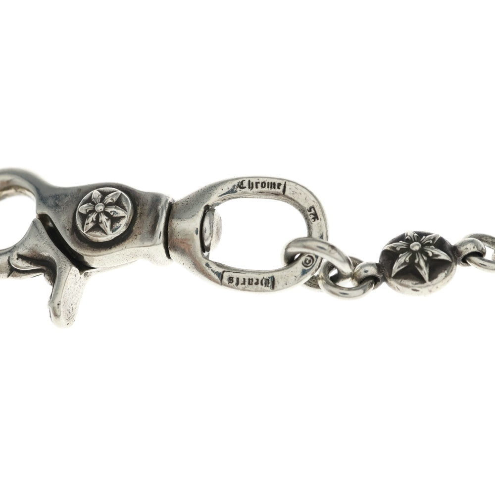CHROME HEARTS(クロムハーツ) CLIP NO2 BALL 3D #2スターボール キーチェーン シルバー