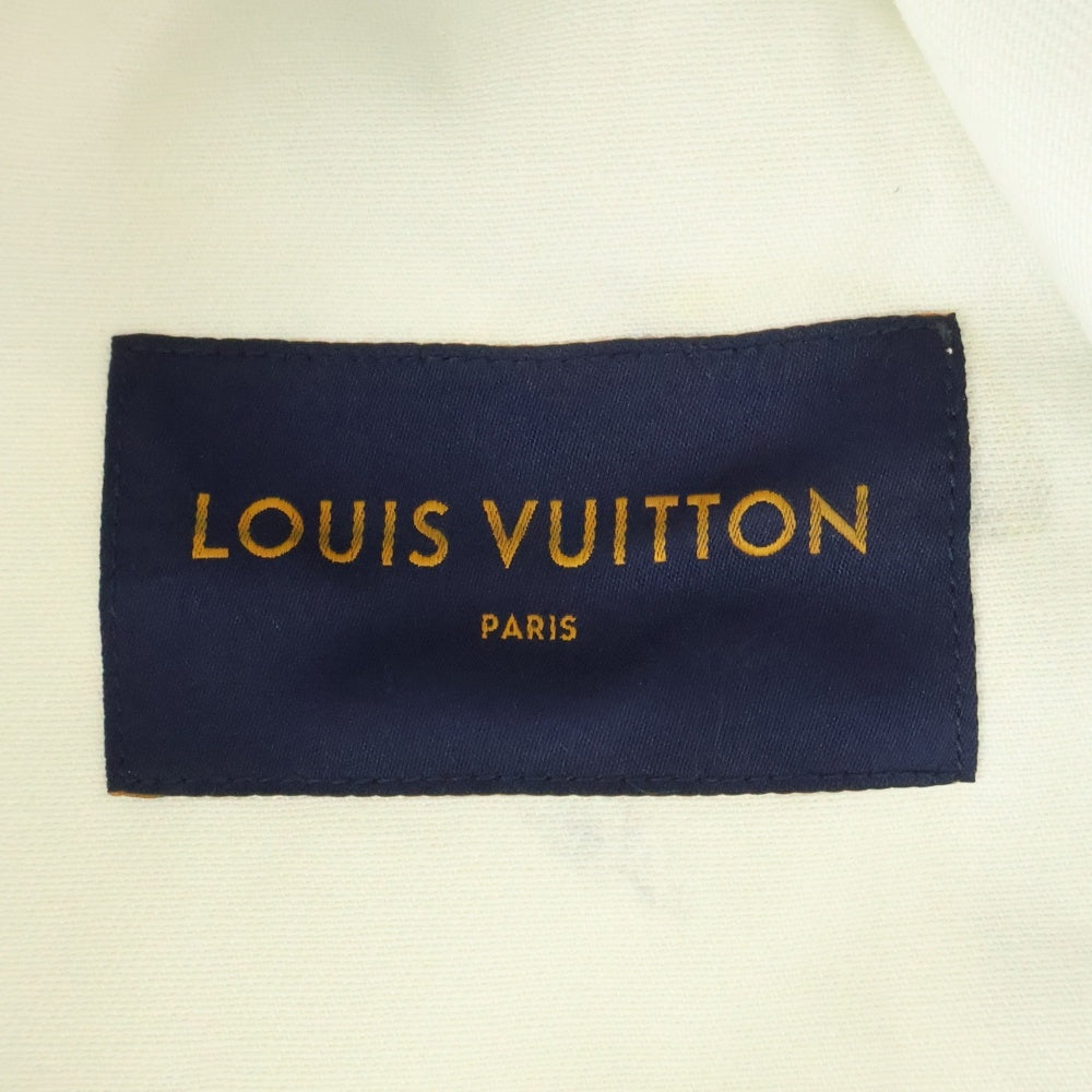 LOUIS VUITTON(ルイヴィトン) 23SS LV Spray Denim Jacket RM231M U14 HOA10X スプレープリントデニムジャケット ホワイト/ライトブルー