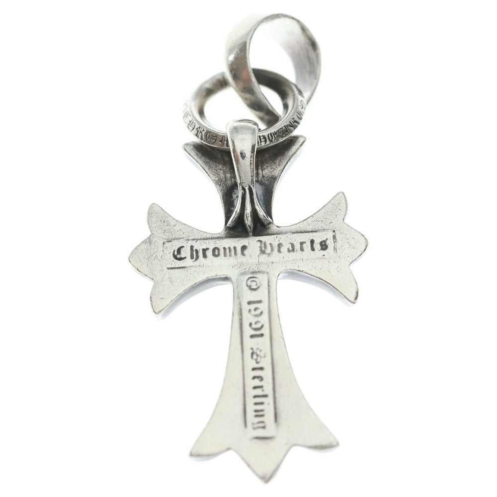 CHROME HEARTS(クロムハーツ) CH CRS SML W/BALE Wベイル スモールCHクロス ペンダントトップ シルバー BCA218