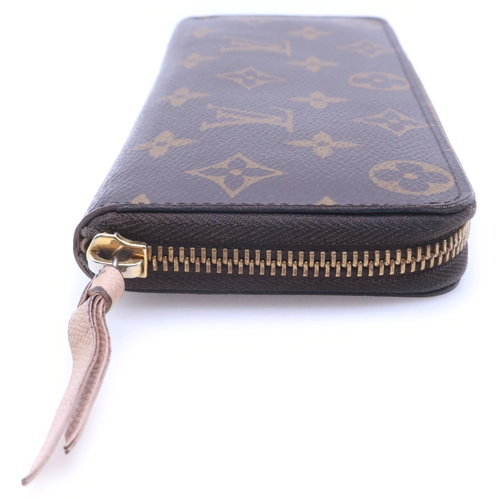 LOUIS VUITTON(ルイヴィトン) モノグラム クレマンスローズ バレリーナ M61298 長財布 レディース