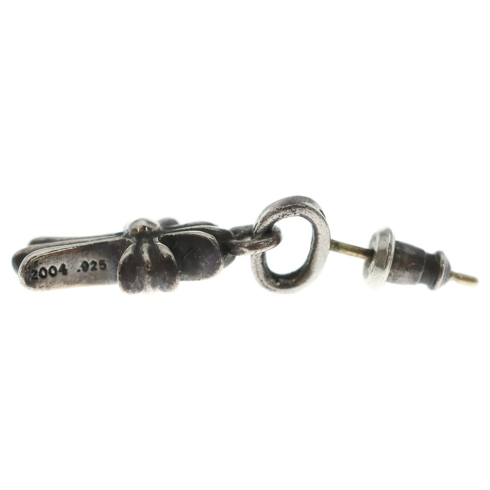 CHROME HEARTS(クロムハーツ) BBY F PPRCHN ベイビーファットクロス ドロップピアス シルバー BCA090