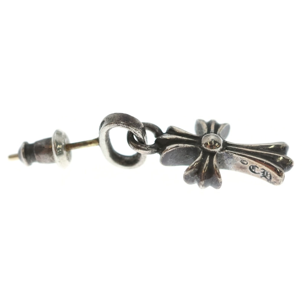 CHROME HEARTS(クロムハーツ) BBY F PPRCHN ベイビーファットクロス ドロップピアス シルバー BCA090