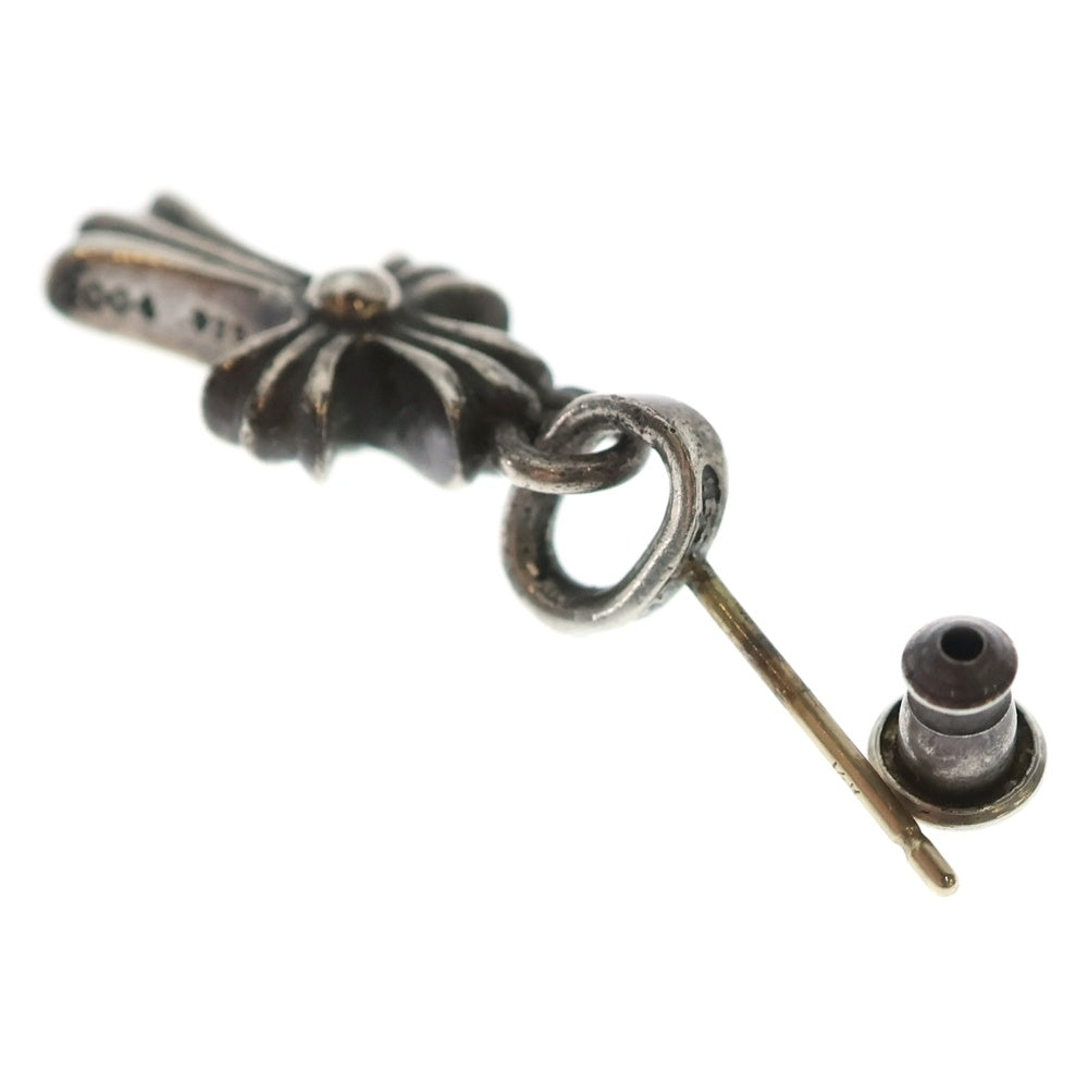 CHROME HEARTS(クロムハーツ) BBY F PPRCHN ベイビーファットクロス ドロップピアス シルバー BCA090