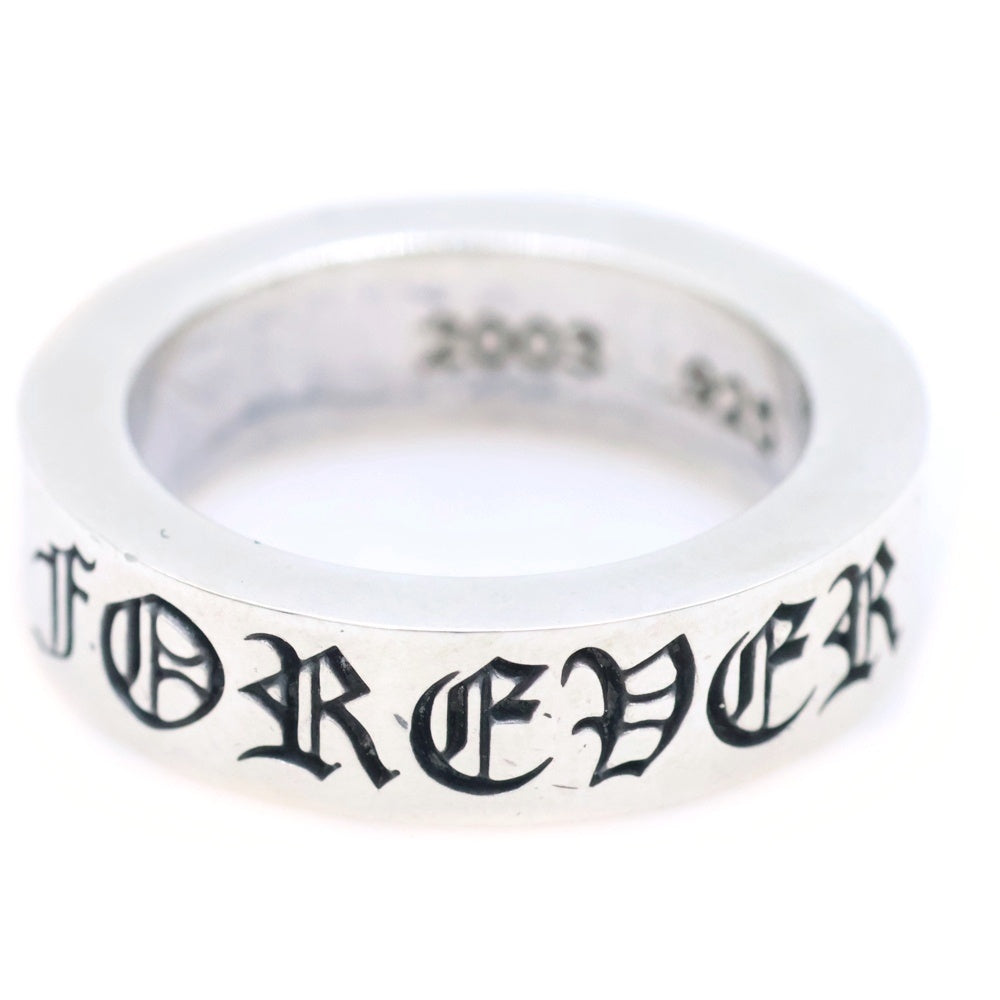 CHROME HEARTS(クロムハーツ) 6mm SPACER FOREVER 6mmスペーサーリング フォーエバーシルバーBCA337