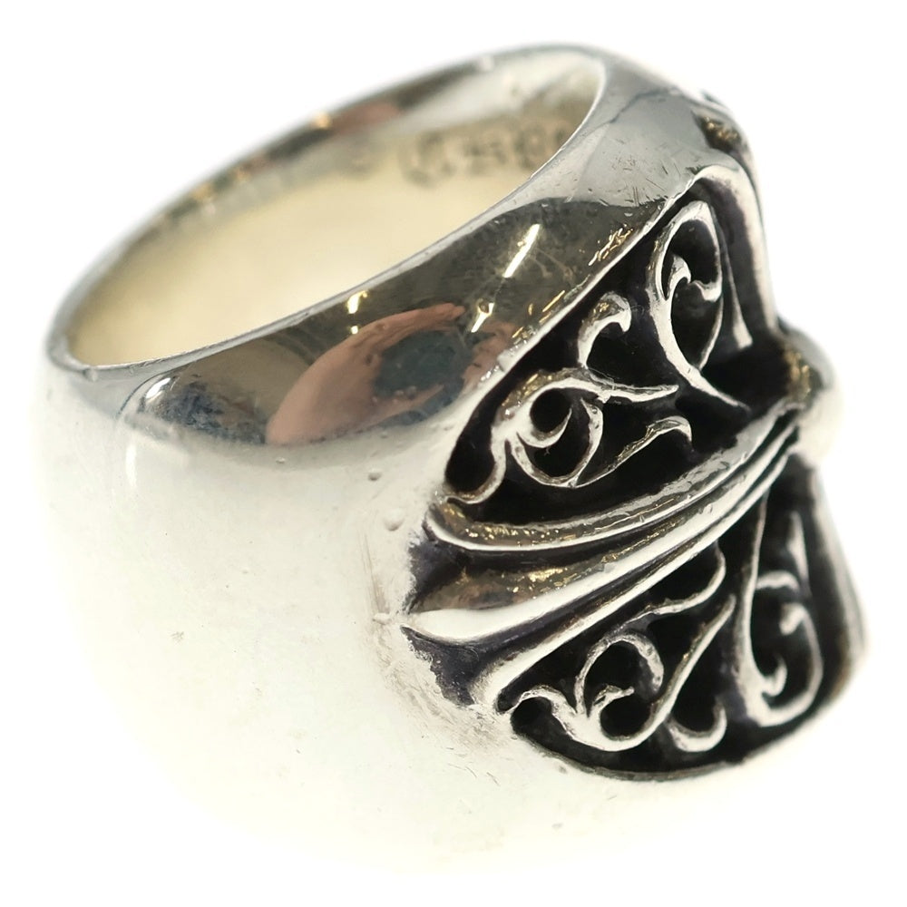CHROME HEARTS(クロムハーツ) CLASSIC OVAL クラシックオーバルクロス リング シルバー BCA340