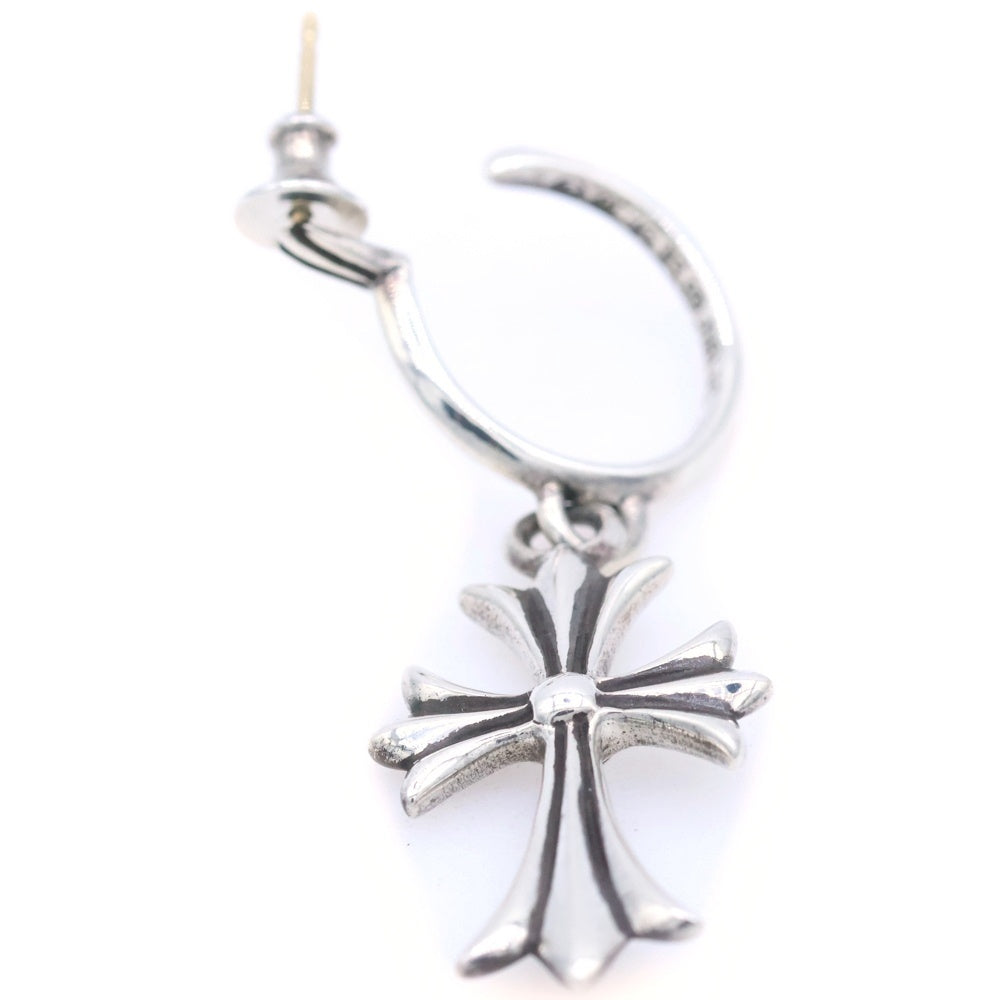 CHROME HEARTS(クロムハーツ) TINY CH CROSS タイニーCHクロス フープピアス シルバー BCA115