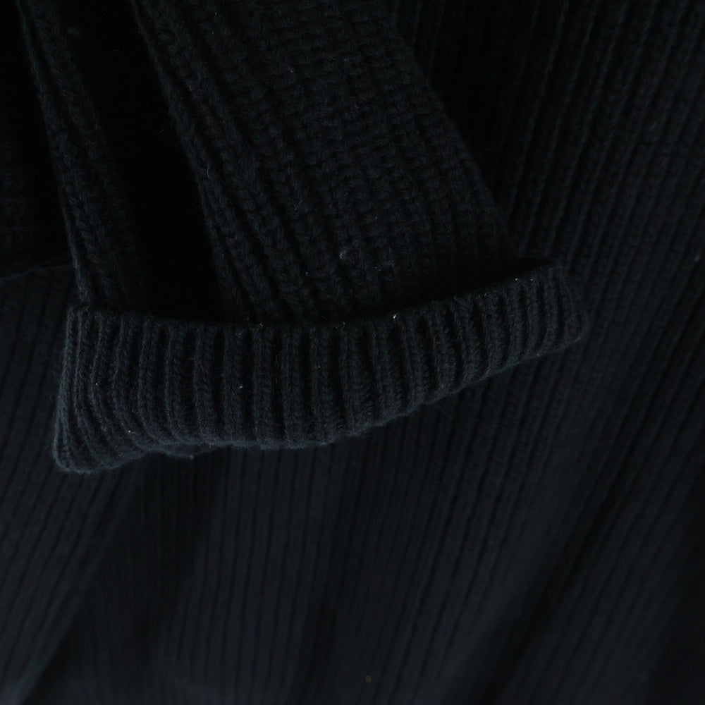 CELINE(セリーヌ) 21AW Embroidery Over Size Sweater 2A19R423P エンブロイダリーロゴ オーバーサイズ ニットセーター ブラック