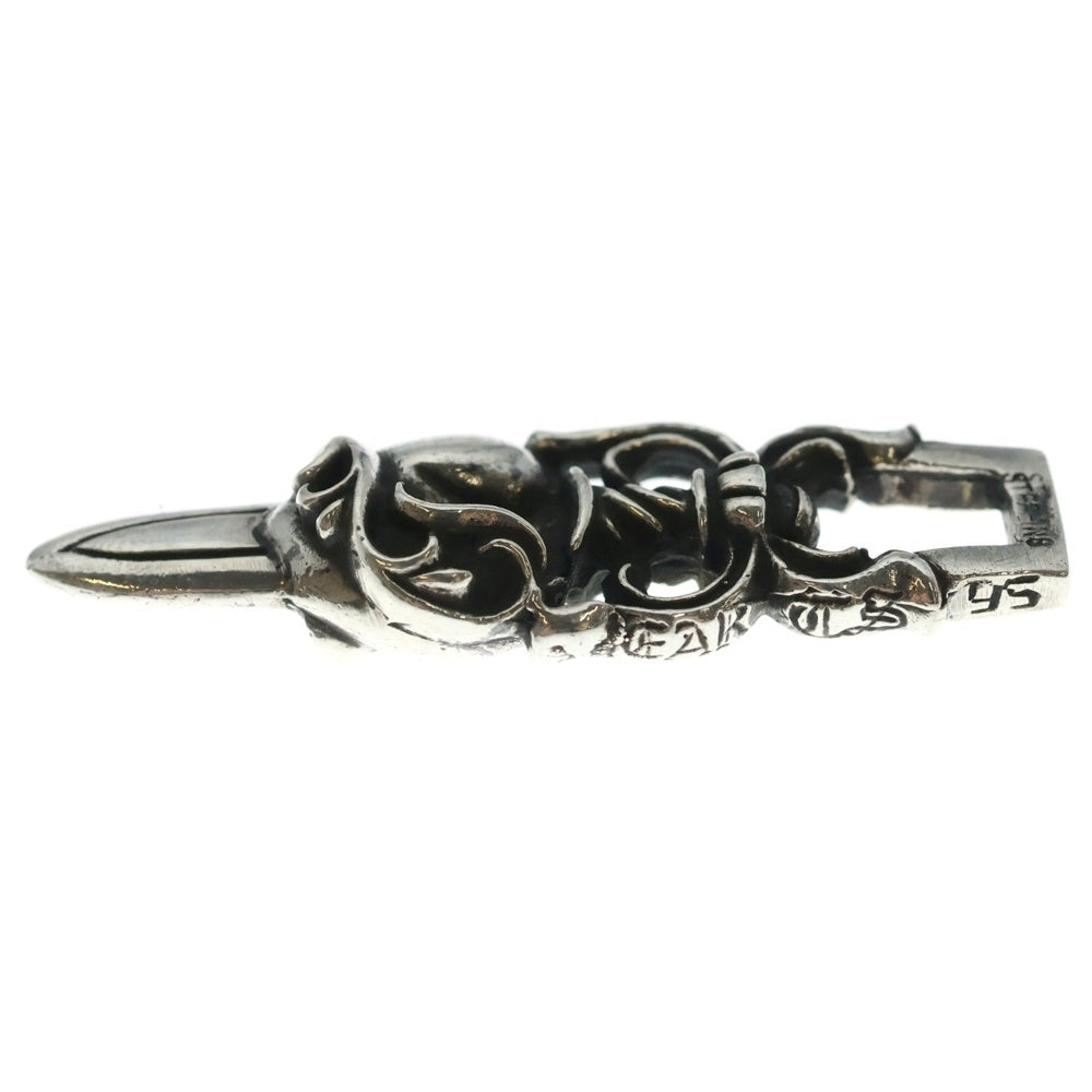 CHROME HEARTS(クロムハーツ) DAGGER HEART ダガーハート ペンダントトップ シルバー BCA243