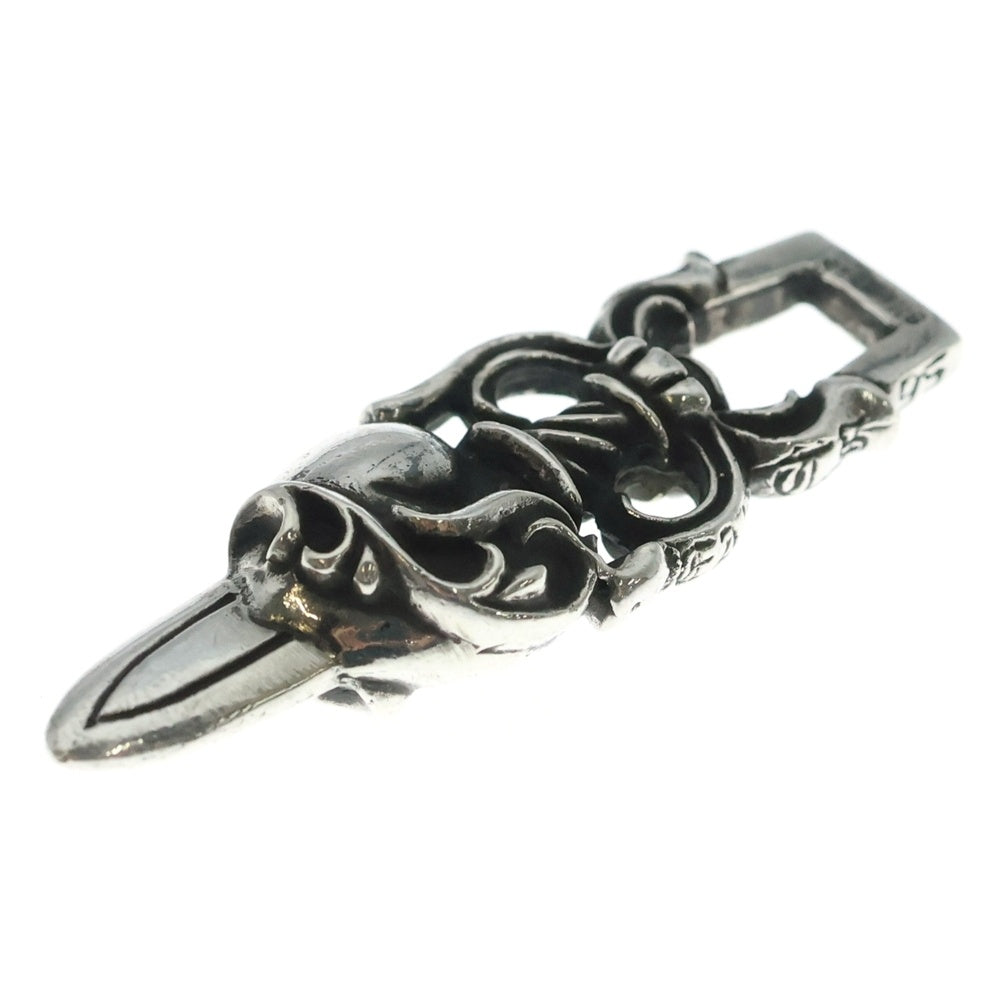CHROME HEARTS(クロムハーツ) DAGGER HEART ダガーハート ペンダントトップ シルバー BCA243