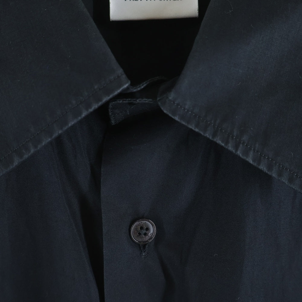 VETEMENTS(ヴェトモン) フロントロゴオーバーサイズシャツ UE51SH300B ブラック