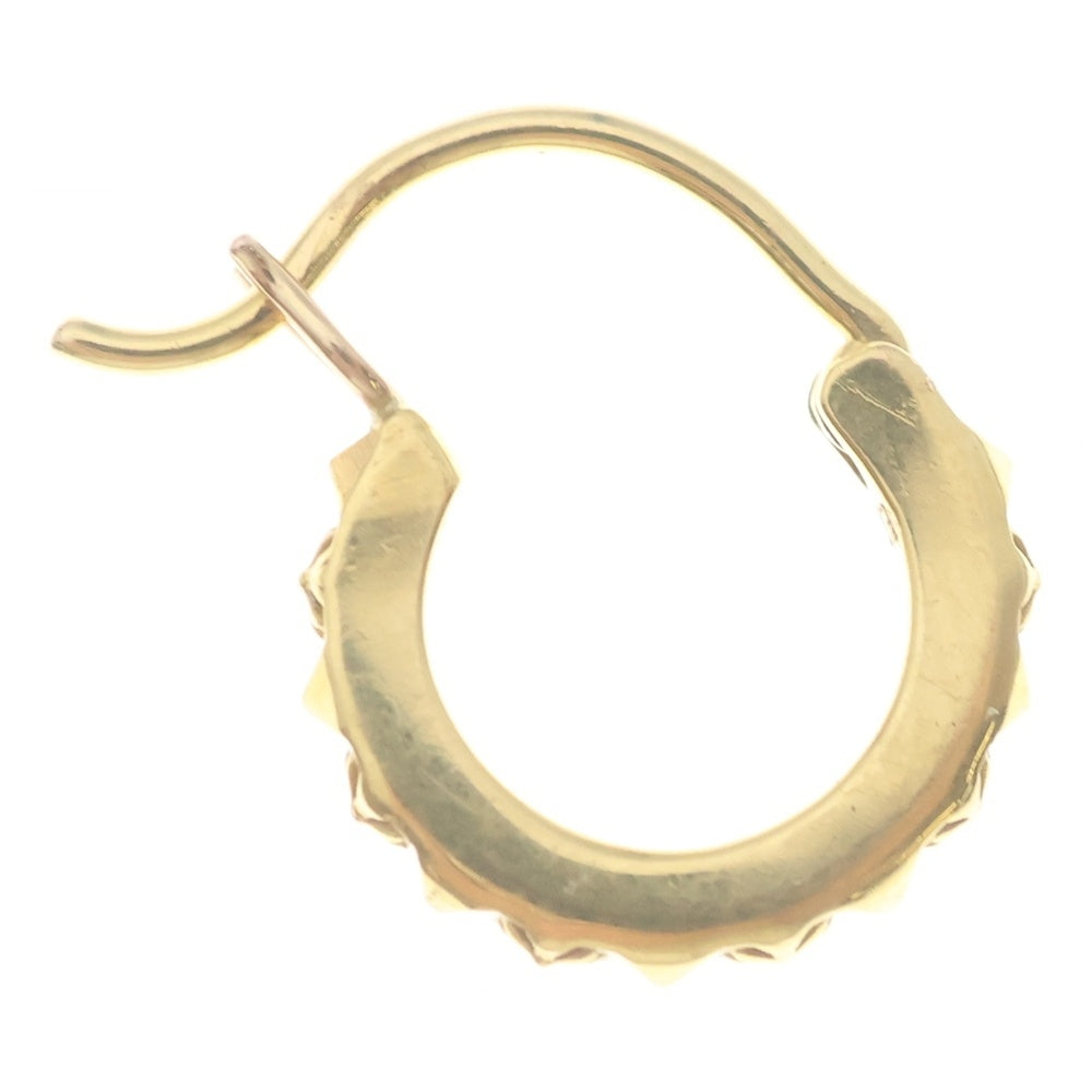 CHROME HEARTS(クロムハーツ) 22K TINY TFP HOOP トゥルーファッキンパンク タイニー フープピアス ゴールド