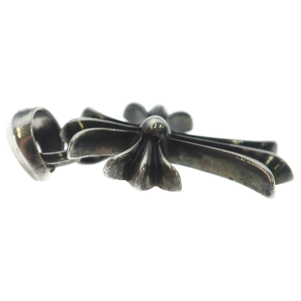 CHROME HEARTS(クロムハーツ) CH CRS SML W/BALE Wベイル スモールCHクロス ペンダントトップ シルバー BCA218