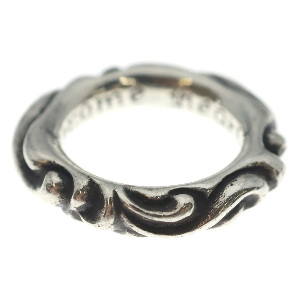 CHROME HEARTS(クロムハーツ) SCRL BAND スクロールバンド リング シルバー BCA351