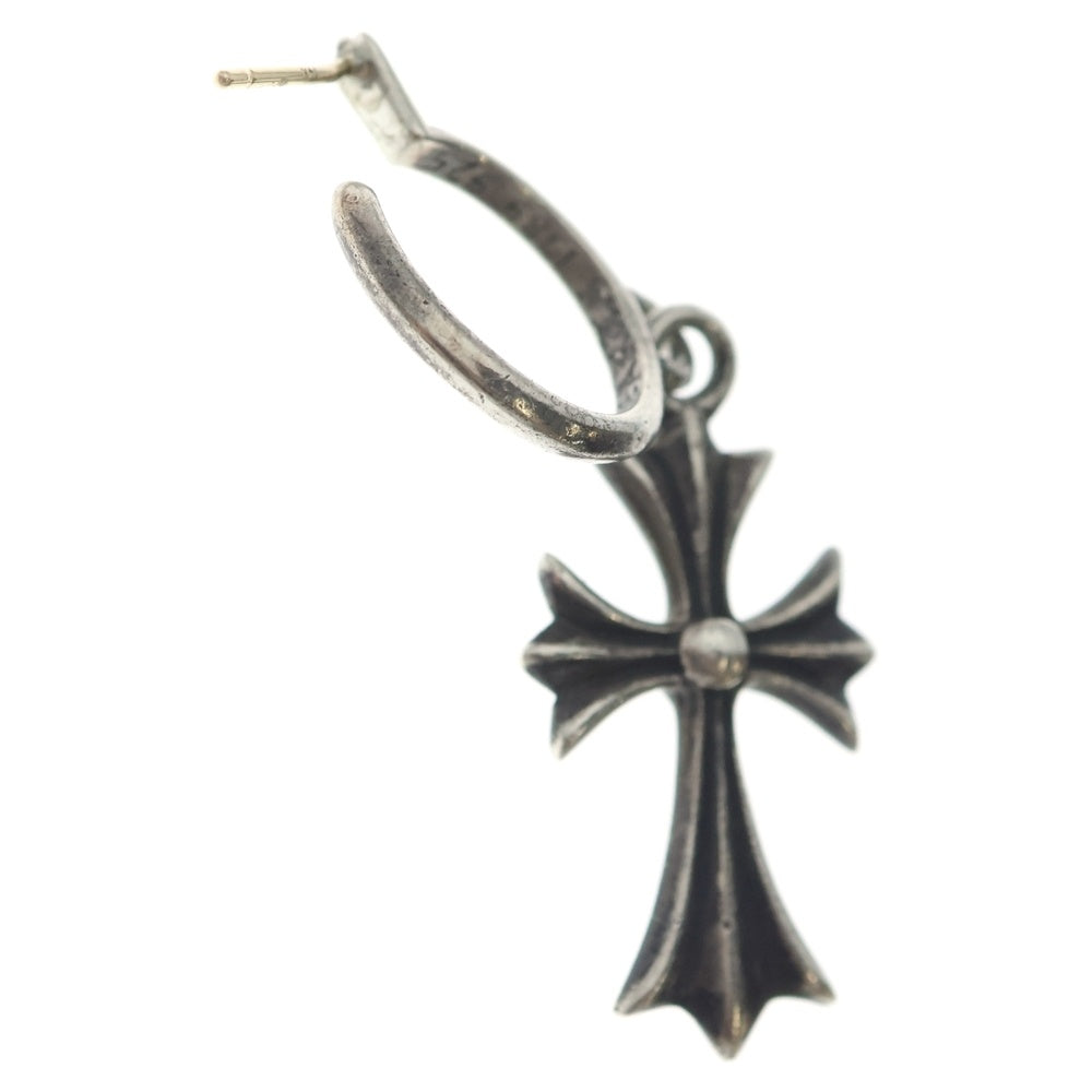 CHROME HEARTS(クロムハーツ) TINY CH CROSS タイニーCHクロス フープピアス シルバー BCA115