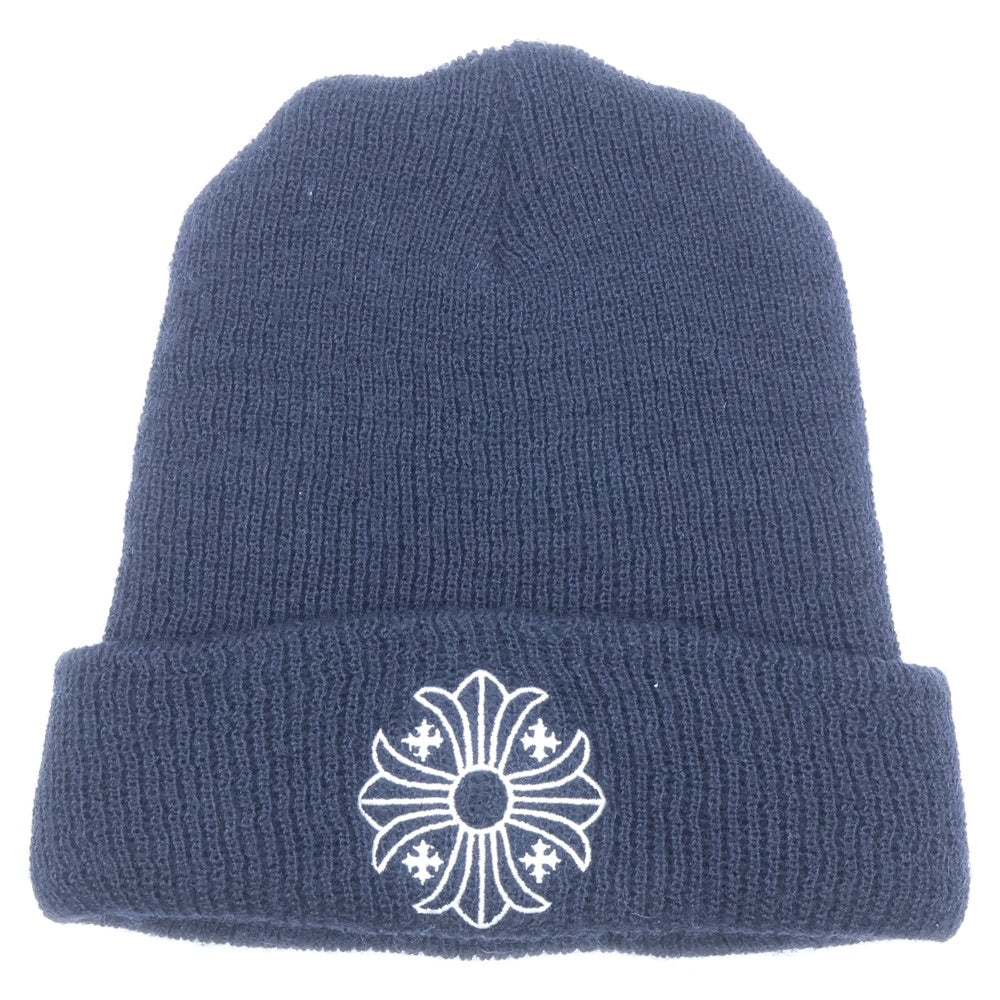 CHROME HEARTS(クロムハーツ) WOOL WATCH CAP CHプラス刺繍ウールビーニー ニットキャップ 帽子 ブラック