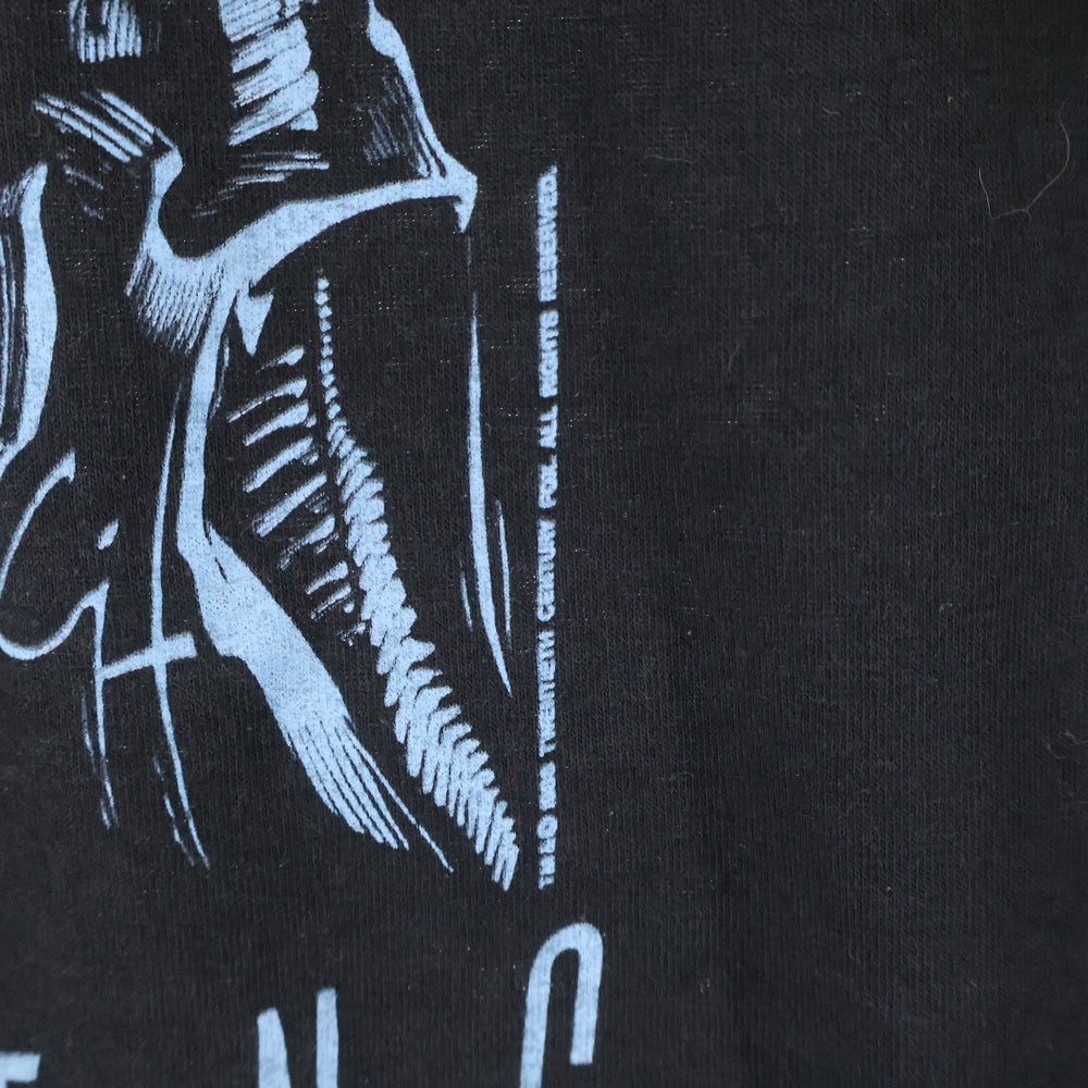 VINTAGE(ヴィンテージ) 80s ALIEN IN SPACE NO ONE 両面プリントTシャツ 半袖カットソー ブラック