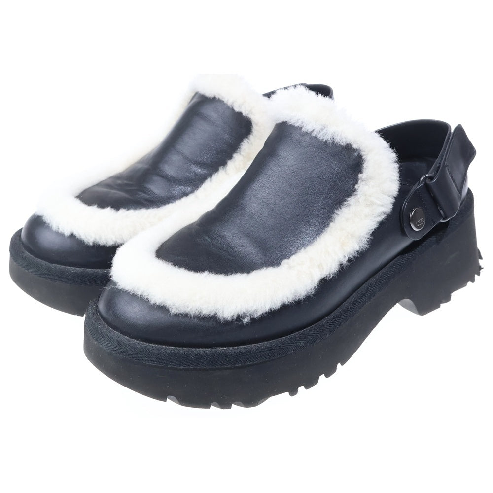 UGG(アグ) SMEE LEATHER CLOG エスミーレザークロッグ シューズ サンダル 1171507 ブラック