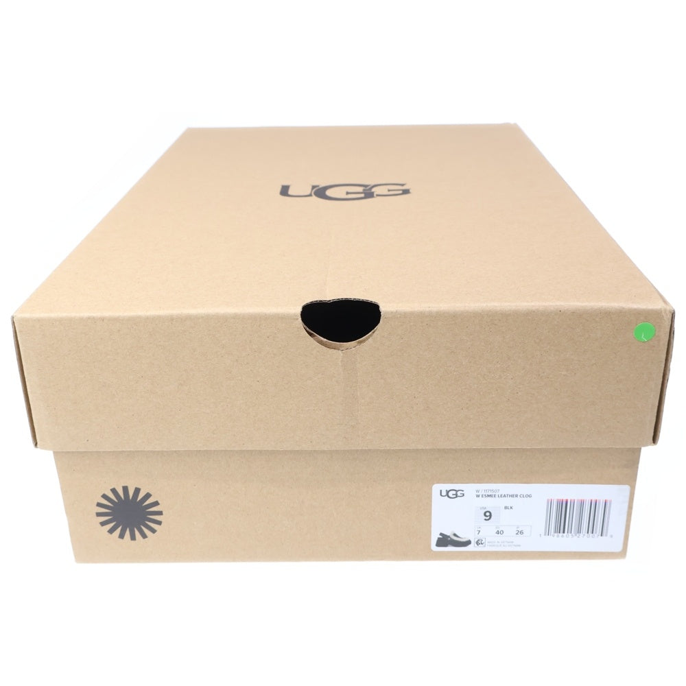 UGG(アグ) SMEE LEATHER CLOG エスミーレザークロッグ シューズ サンダル 1171507 ブラック