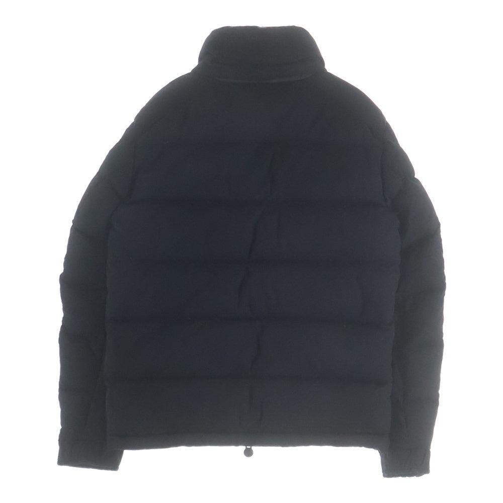 MONCLER(モンクレール) MONTGENEVRE モンジュネーブル アームロゴデザイン ジップアップ ダウンジャケット ブラック D20914033805